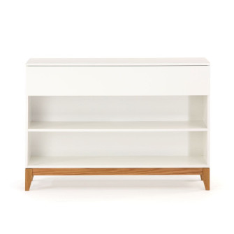 Consola Blanco Librería